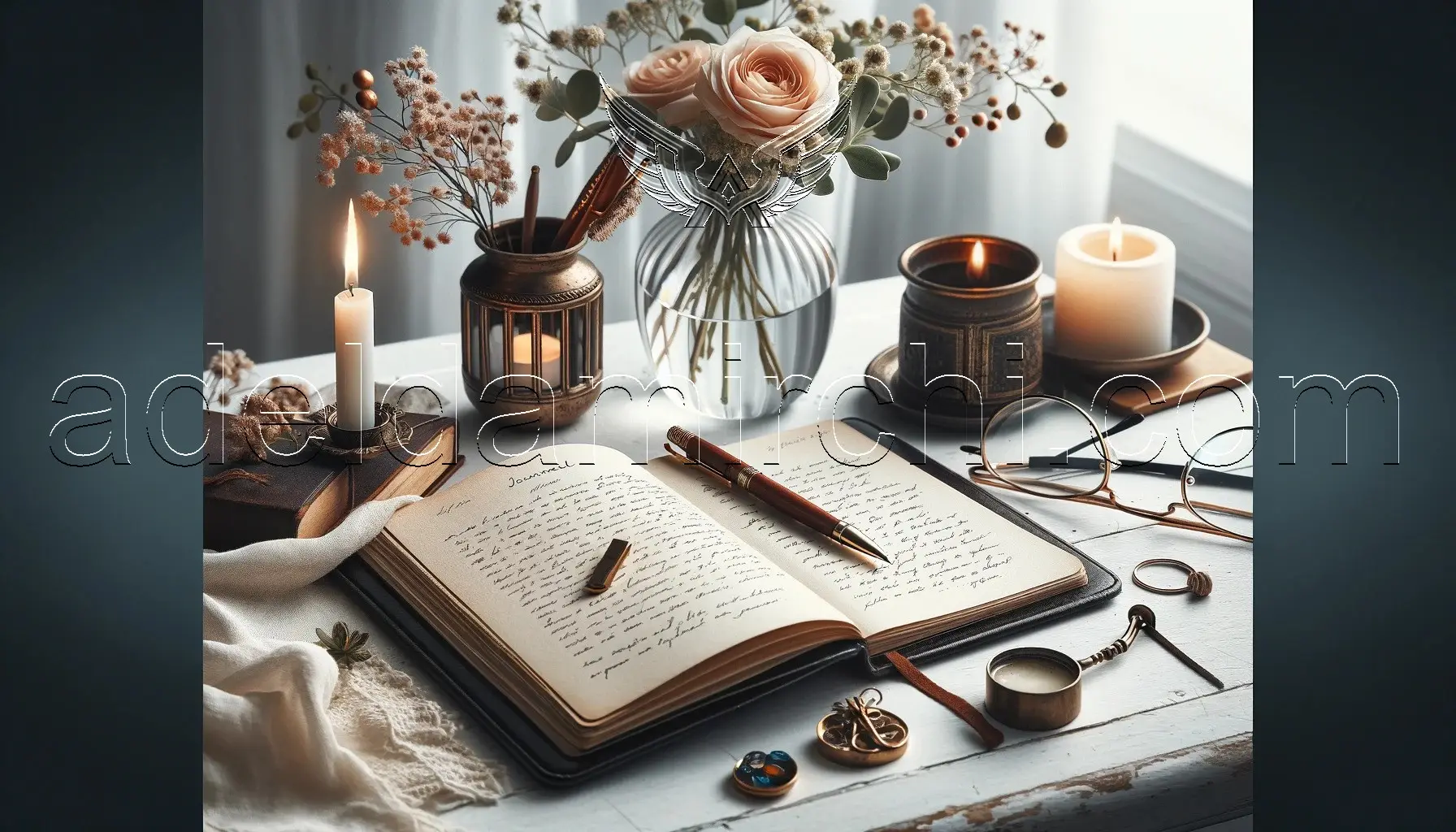 تمرین آرامش با نوشتن دفترچه خاطرات