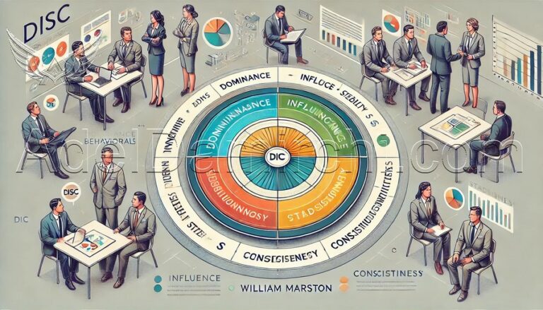 تحلیل شخصیت دیسک (DISC Behavioral Analysis): توسط ویلیام مارستون.